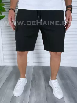 Pantaloni scurti de trening negri B3936 O2-4.2